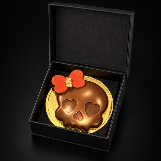 Calavera de Chocolate Rellena