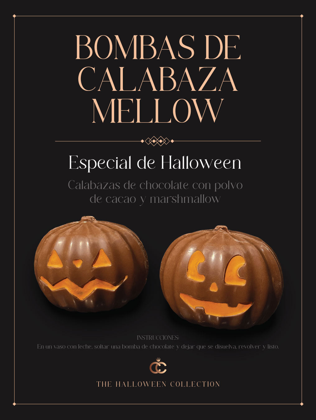 Choco Bombas de Cacao y Marshmallow