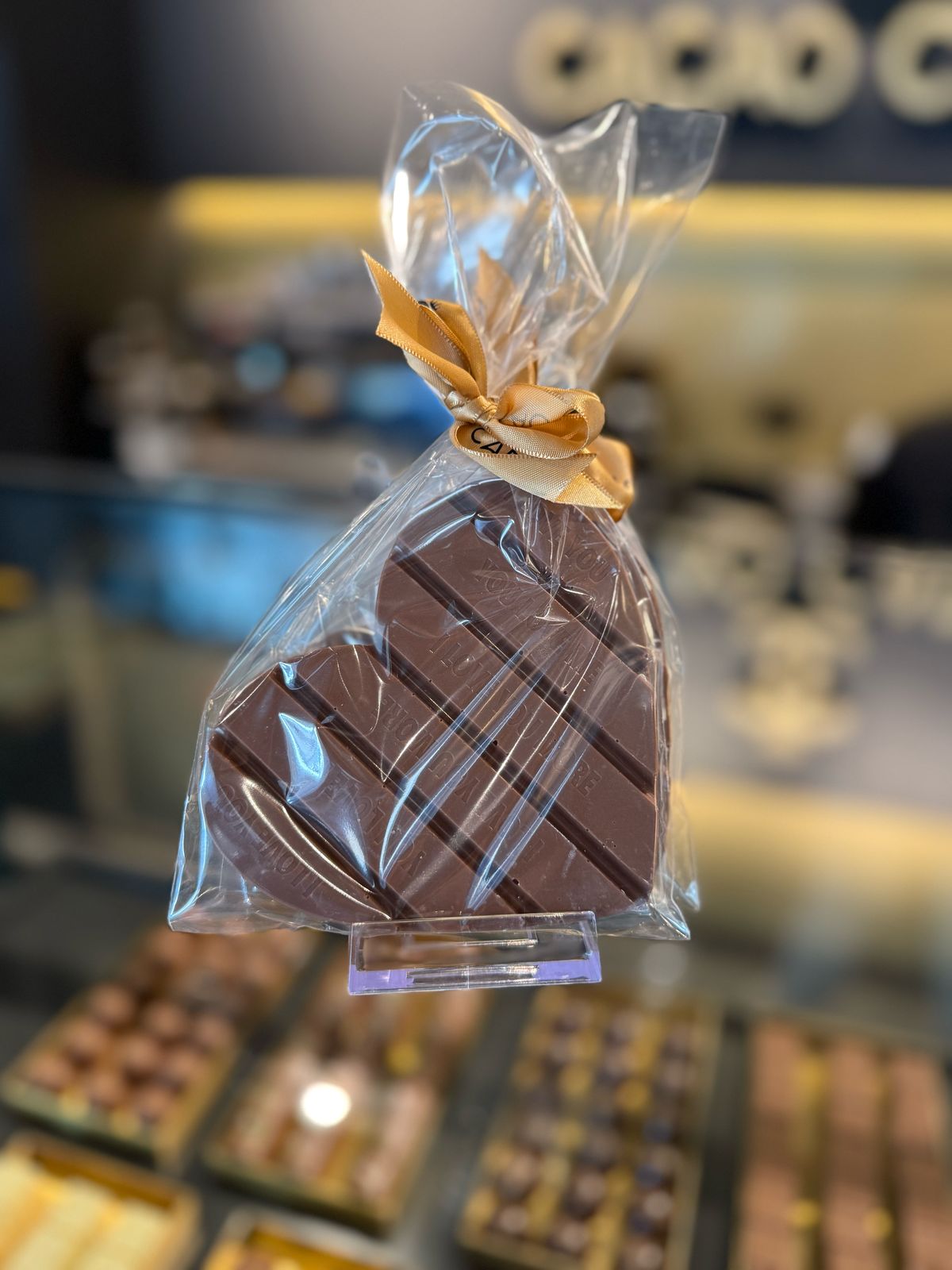 Corazón Chunky's de Chocolate