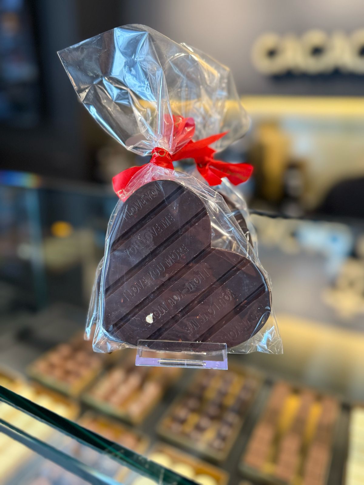 Corazón Chunky's de Chocolate